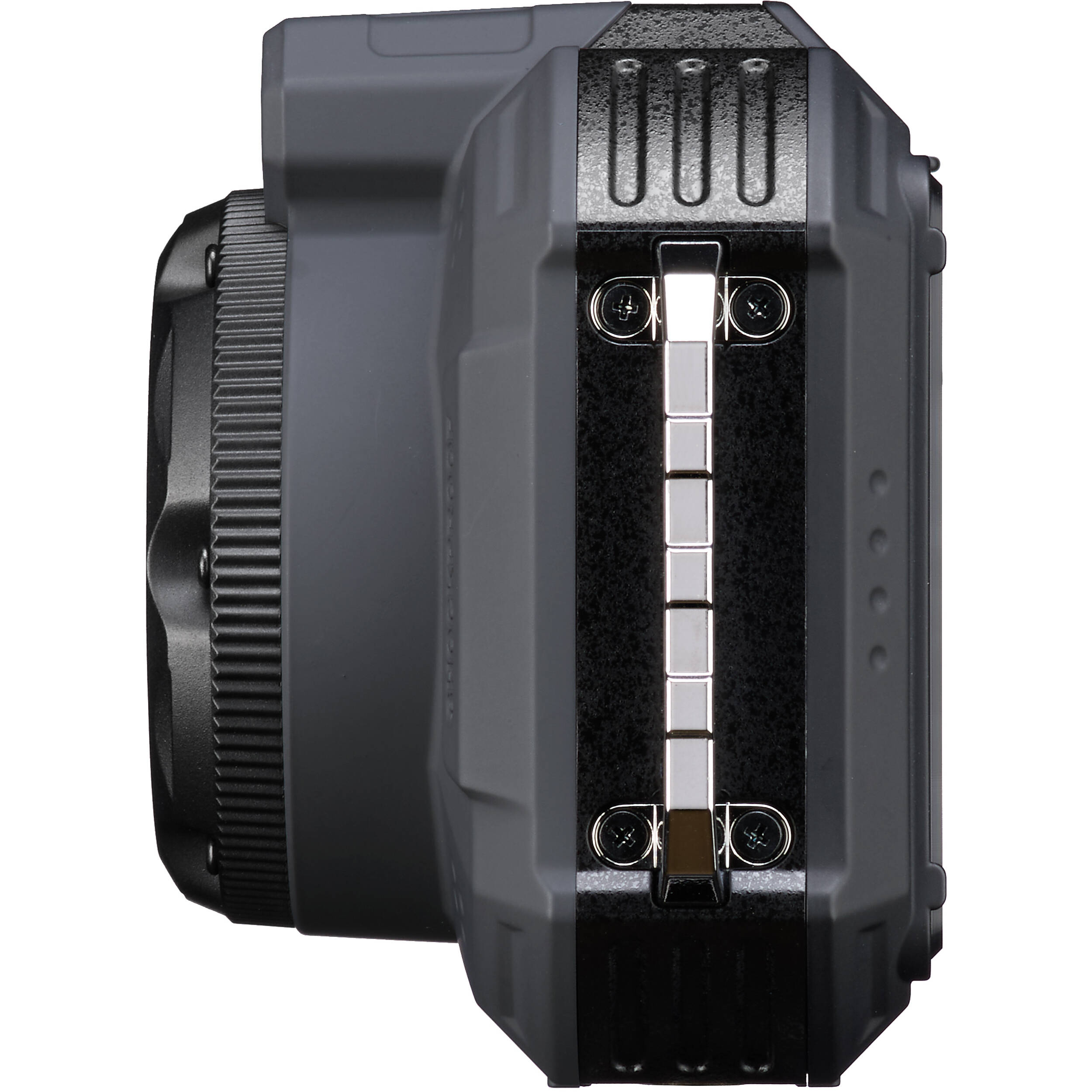 Pentax WG-1000 rugged compact camera in grey, waterproof to 15m, shockproof, with 16.35MP sensor and 4x optical zoom.