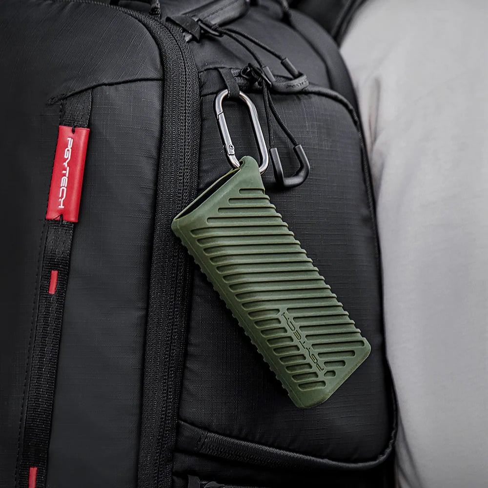 Transport memory cards and transfer data all from one card reader case. Ideal for photographers seeking convenience on the go. 