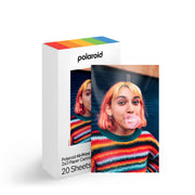 Polaroid Hi-Print 2x3 Paper Cartridge Gen 2 with 20 sticky-back photo sheets (10 per cartridge), made from 99% recycled materials, 54 x 86 mm size, for Polaroid Hi-Print Pocket Photo Printer.