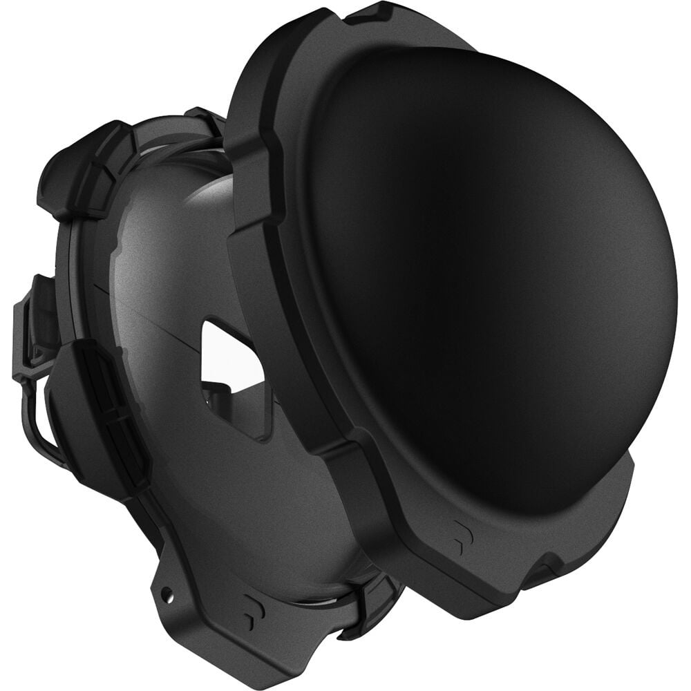 PolarPro FiftyFifty Dome for GoPro HERO9 and HERO10 Black, marine-grade waterproof up to 10 meters, polycarbonate build, tool-free removable lens, provides 30% wider field of view for over/under shots, ideal for shallow water and snorkeling.