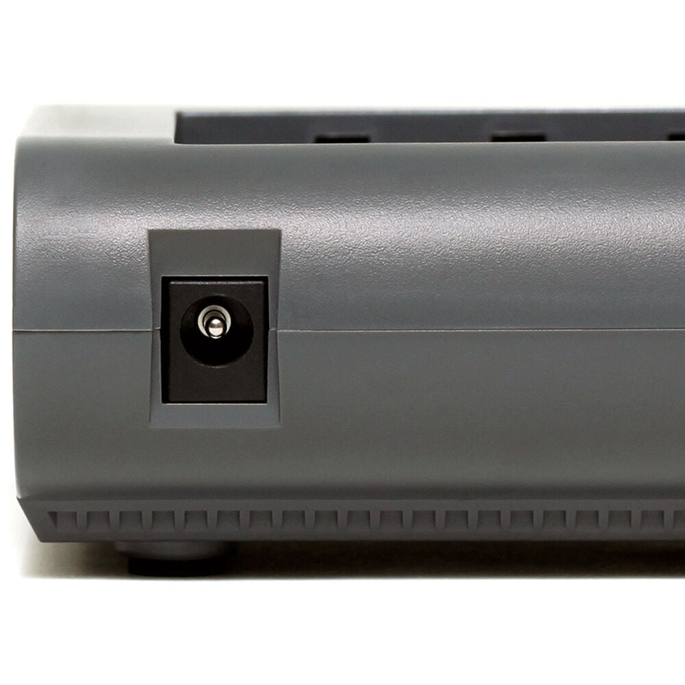Powerex MH-C940 Charger-Analyser for AA and AAA NiMH/NiCd rechargeable batteries with LCD display.