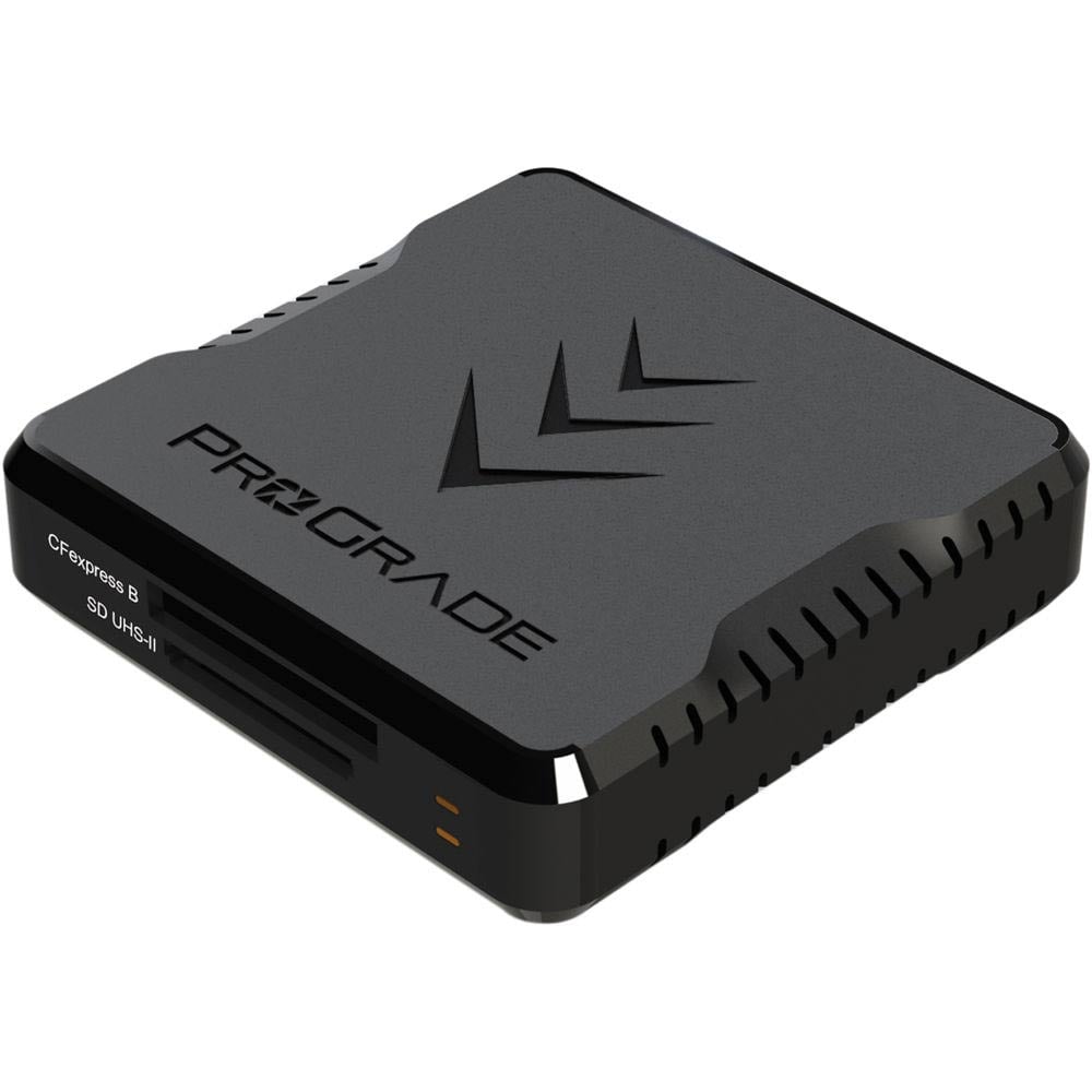 The ProGrade Digital CF Express B and SDXC Reader for a data transfer speeds of up to 10Gb/s.