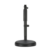 RODE DS1 microphone desktop stand for optimal microphone positioning. Flexible height adjustments and sturdy base.