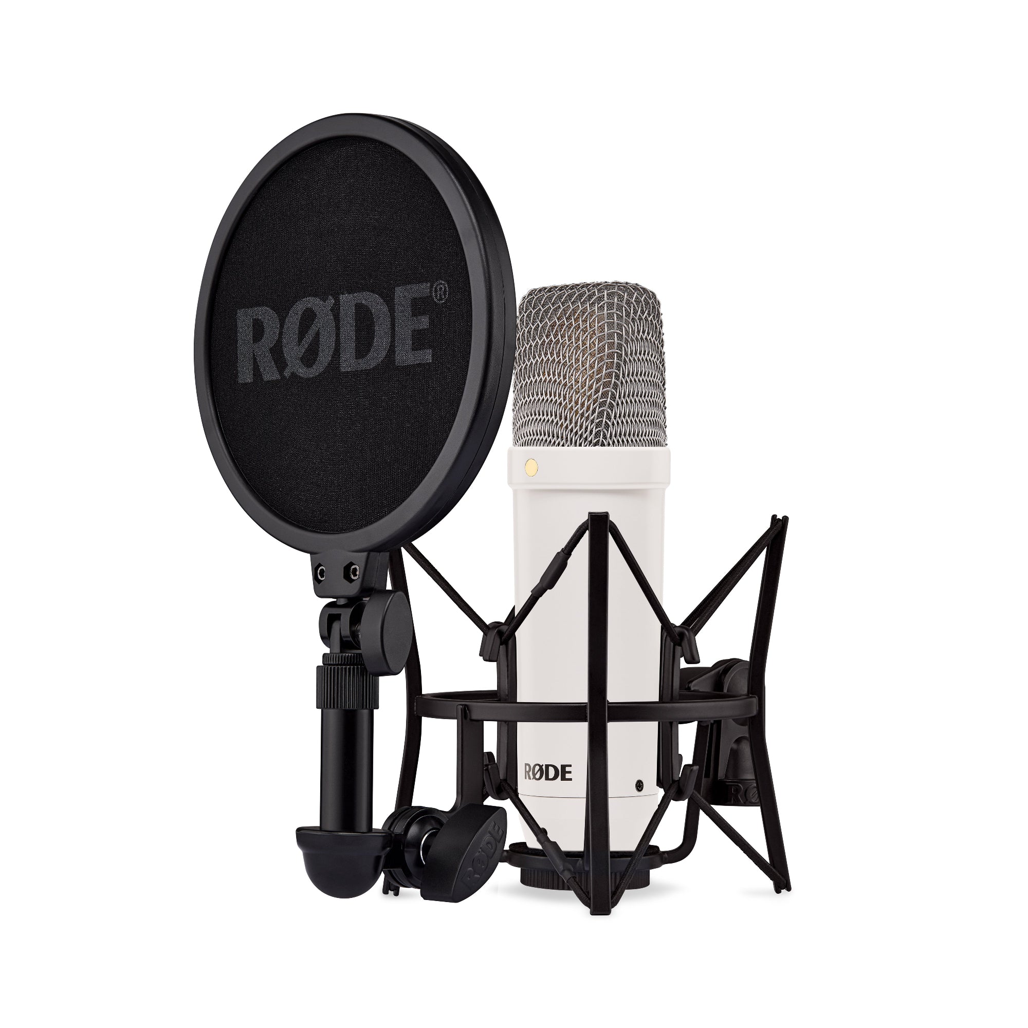 Versatile NT1 studio microphone known for its silky, warm sound, exceptional low noise (4 dBA) and high SPL handling.