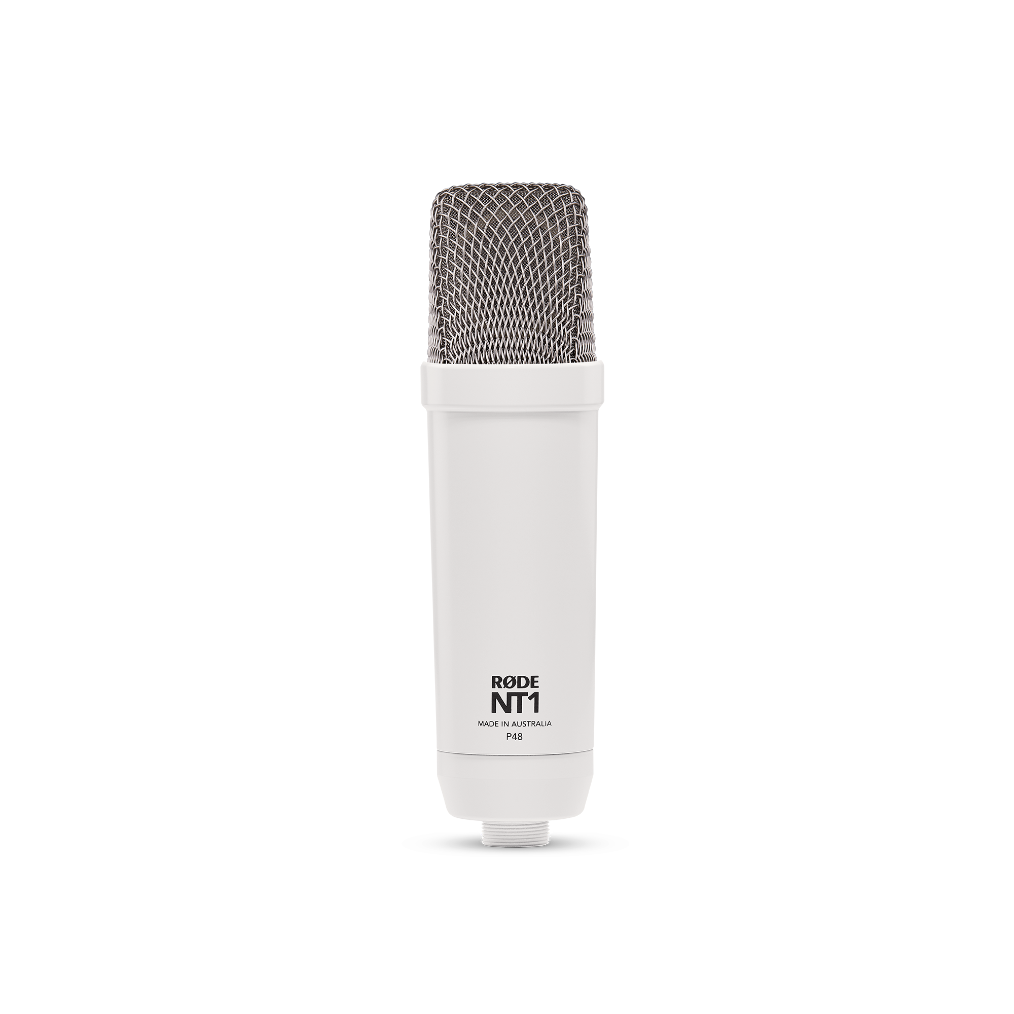 Versatile NT1 studio microphone known for its silky, warm sound, exceptional low noise (4 dBA) and high SPL handling.