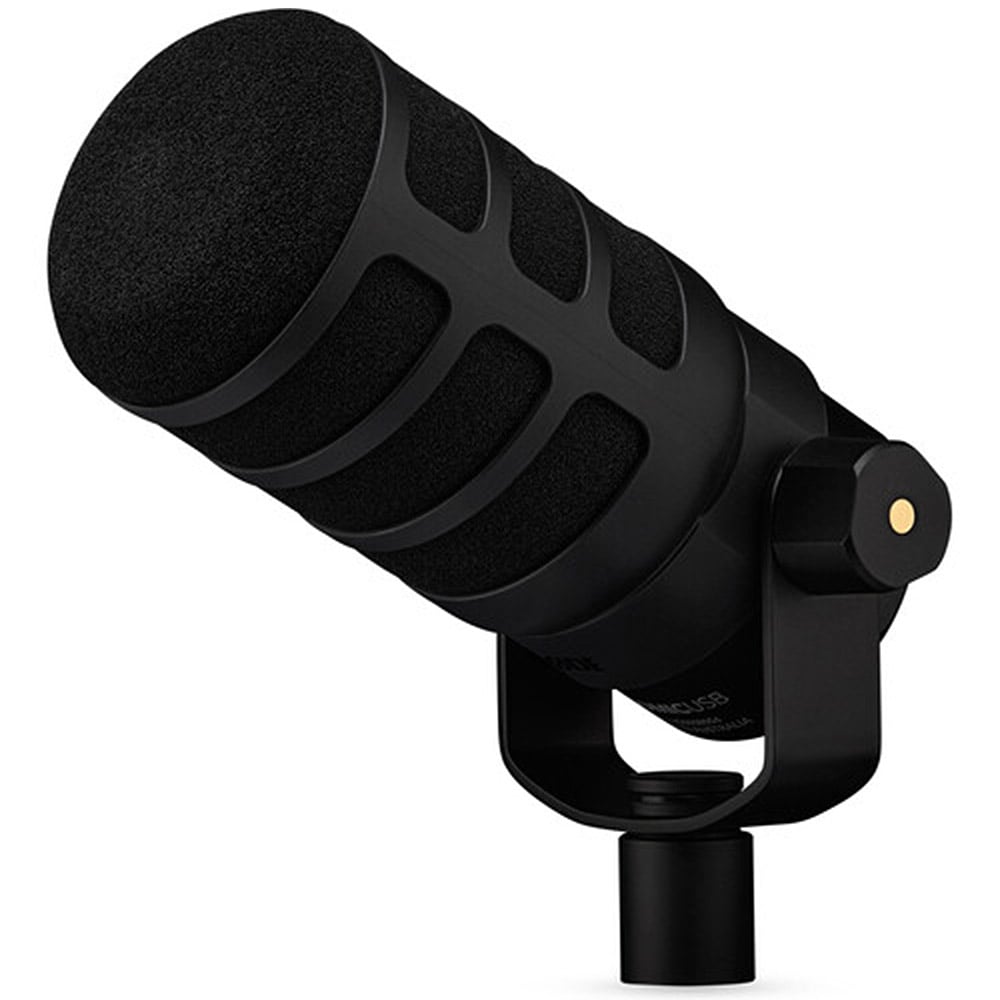 RODE PodMic USB and XLR Dynamic Broadcast Microphone (Black)