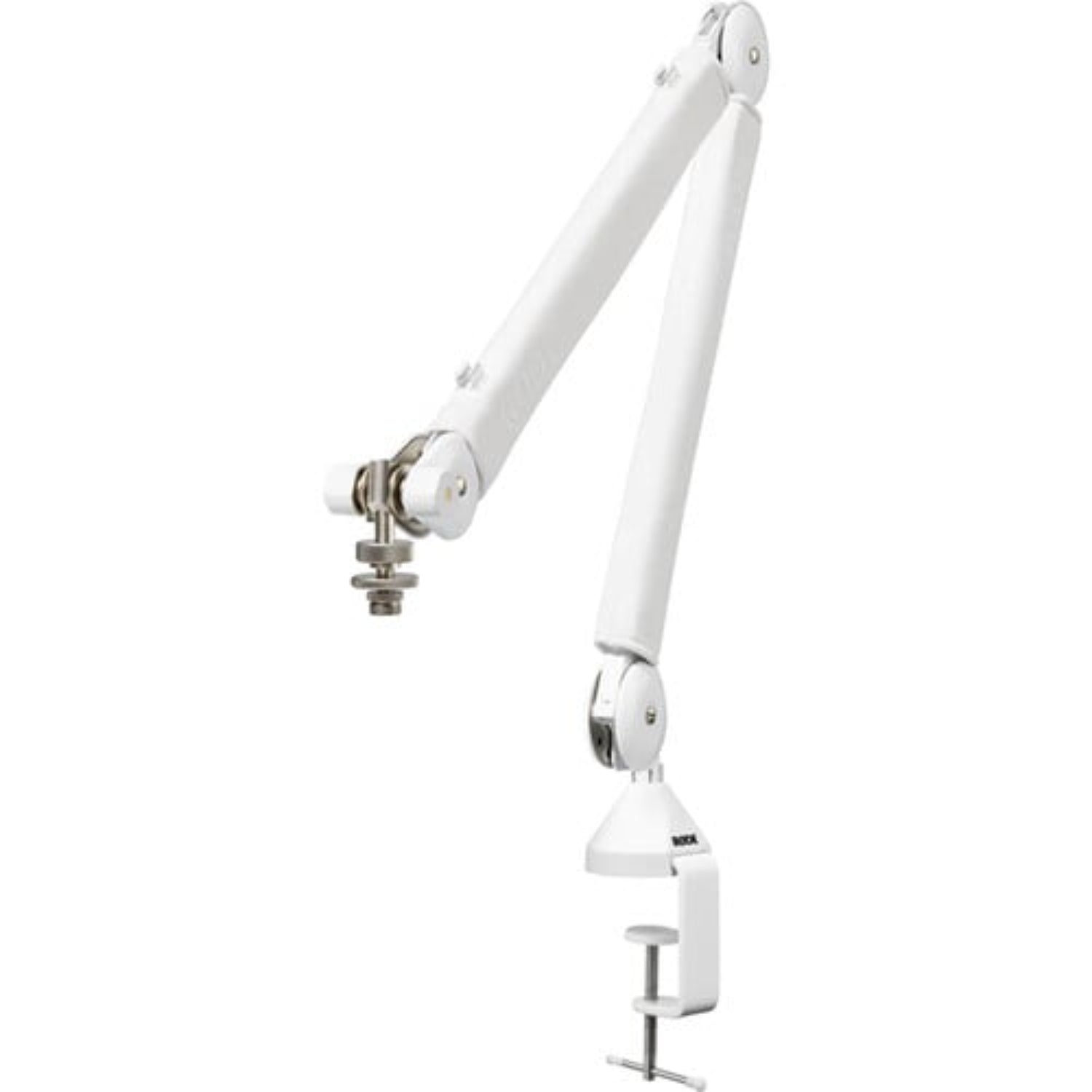 A professional studio boom arm that offers smooth, 360° rotation and stable mic positioning. Its innovative design minimises noise.