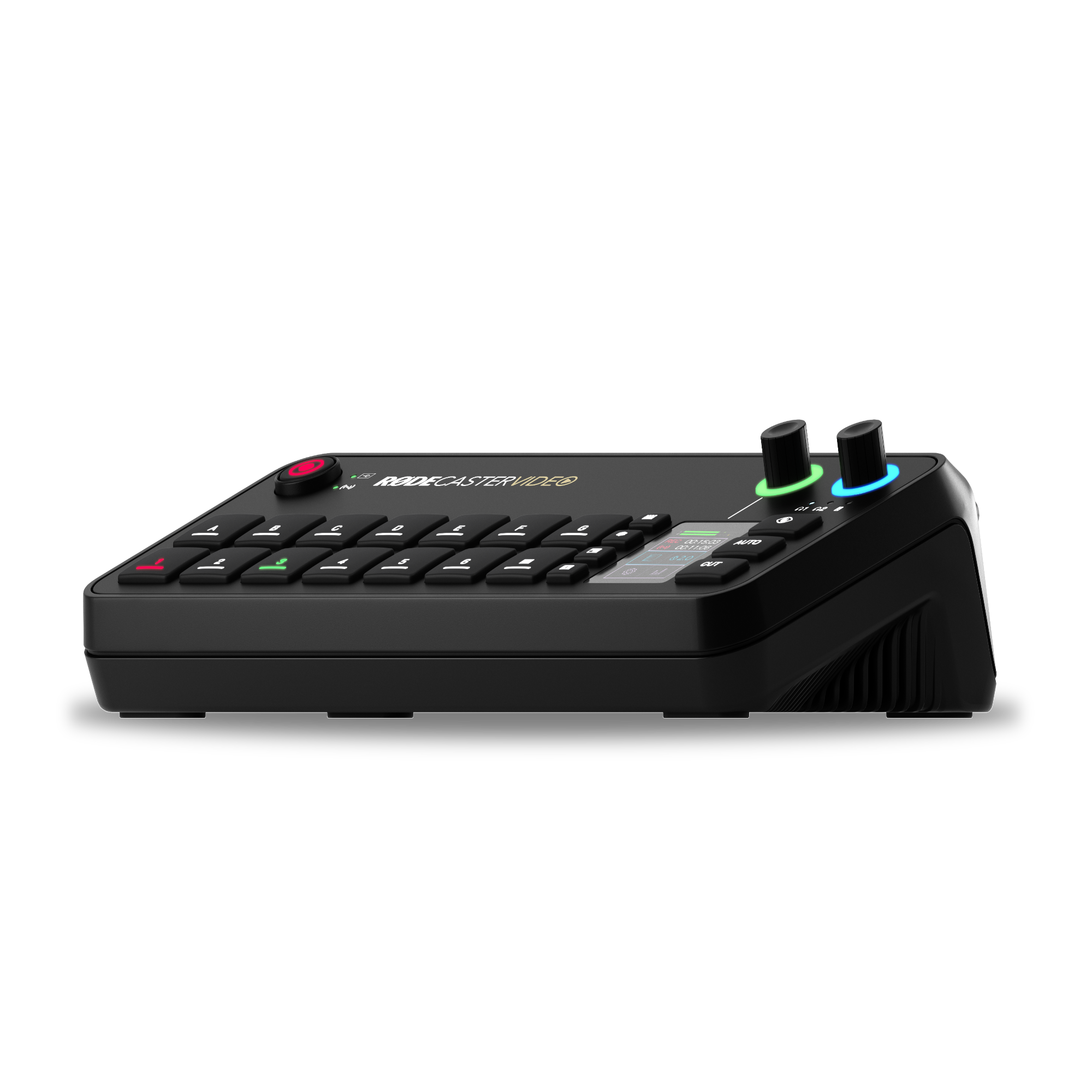 The RODECaster Video is an compact console for video switching, recording, and audio production, it supports up to six video sources with intuitive controls.