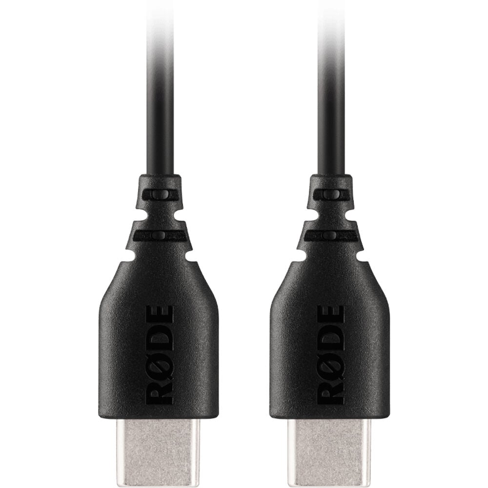 RODE SC22 – a 30cm USB-C to USB-C cable designed for connecting RODE devices to USB-C compatible devices with fast, reliable performance.