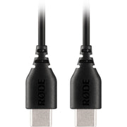 RODE SC22 – a 30cm USB-C to USB-C cable designed for connecting RODE devices to USB-C compatible devices with fast, reliable performance.