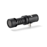 RODE VideoMic Me-C+ – compact USB-C directional microphone for mobile devices, with cardioid pickup, 3.5 mm headphone monitoring jack, and plug-and-play simplicity.