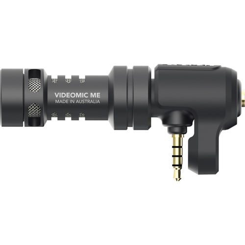 RODE VideoMic Me – compact directional microphone for smartphones that delivers clear, high-quality audio for videos, vlogs, and content creation.