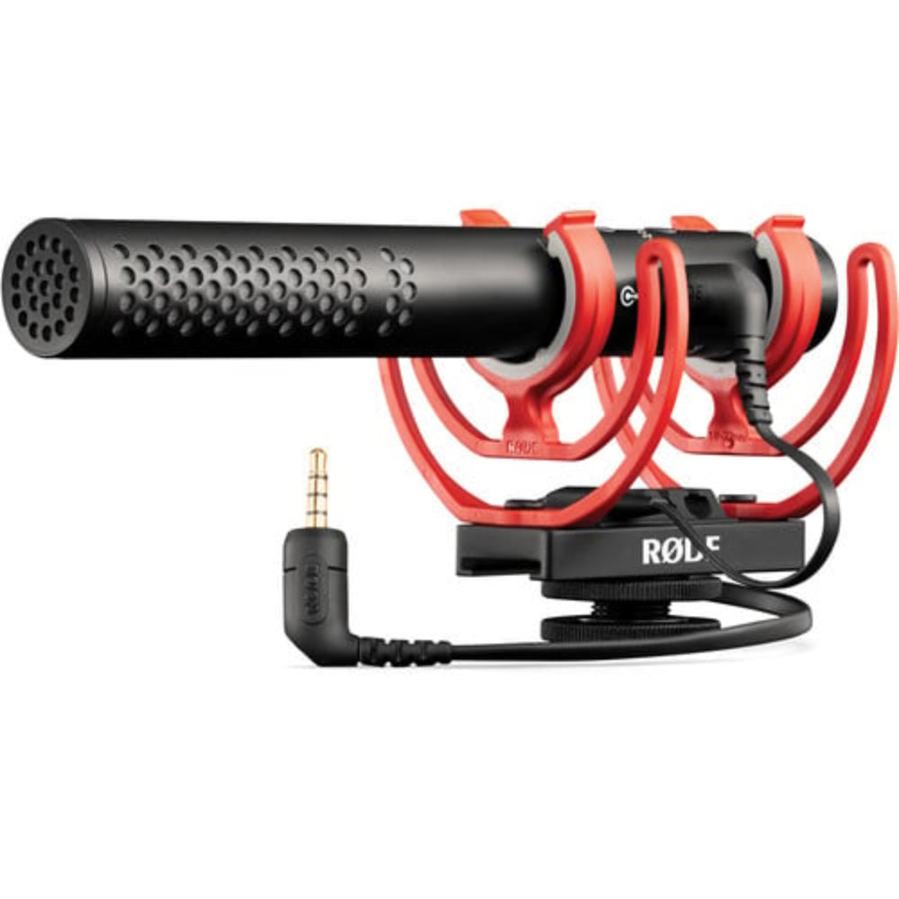 The RODE VideoMic NTG Shotgun Microphone requires no extra adapters to work with cameras, USB-equipped computers and smartphones. For video content creators.