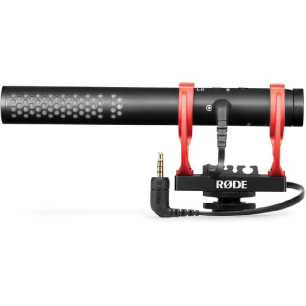 The RODE VideoMic NTG Shotgun Microphone requires no extra adapters to work with cameras, USB-equipped computers and smartphones. For video content creators.