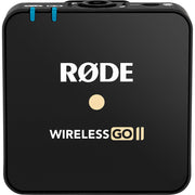 Compact wireless solution for interviews and filmmaking. Features a built-in microphone with an impressive 200m range for the RODE series IV wireless system.