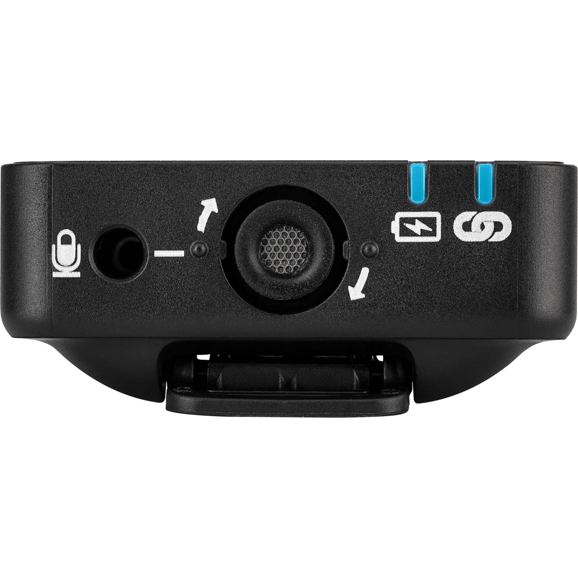 Compact wireless solution for interviews and filmmaking. Features a built-in microphone with an impressive 200m range for the RODE series IV wireless system.