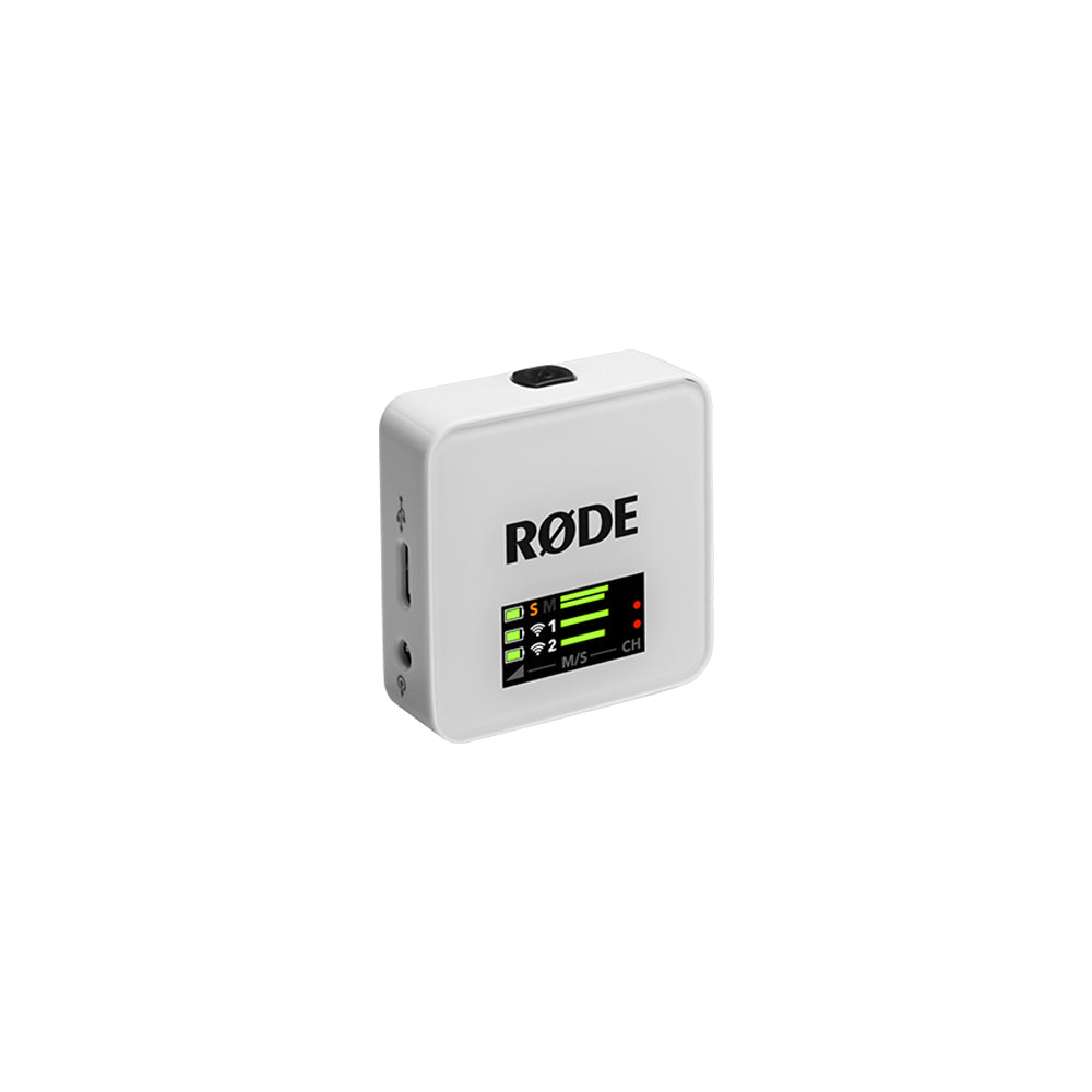 The Wireless GO III is a wireless mic system delivering crystal-clear audio, 260m range, and powerful features like 32-bit float on-board recording.