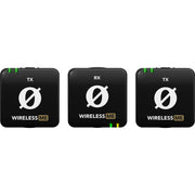 This wireless microphone kit from RODE is ultra-compact and easy-to-use with 2.4 GHz digital transmission for crystal-clear recording.