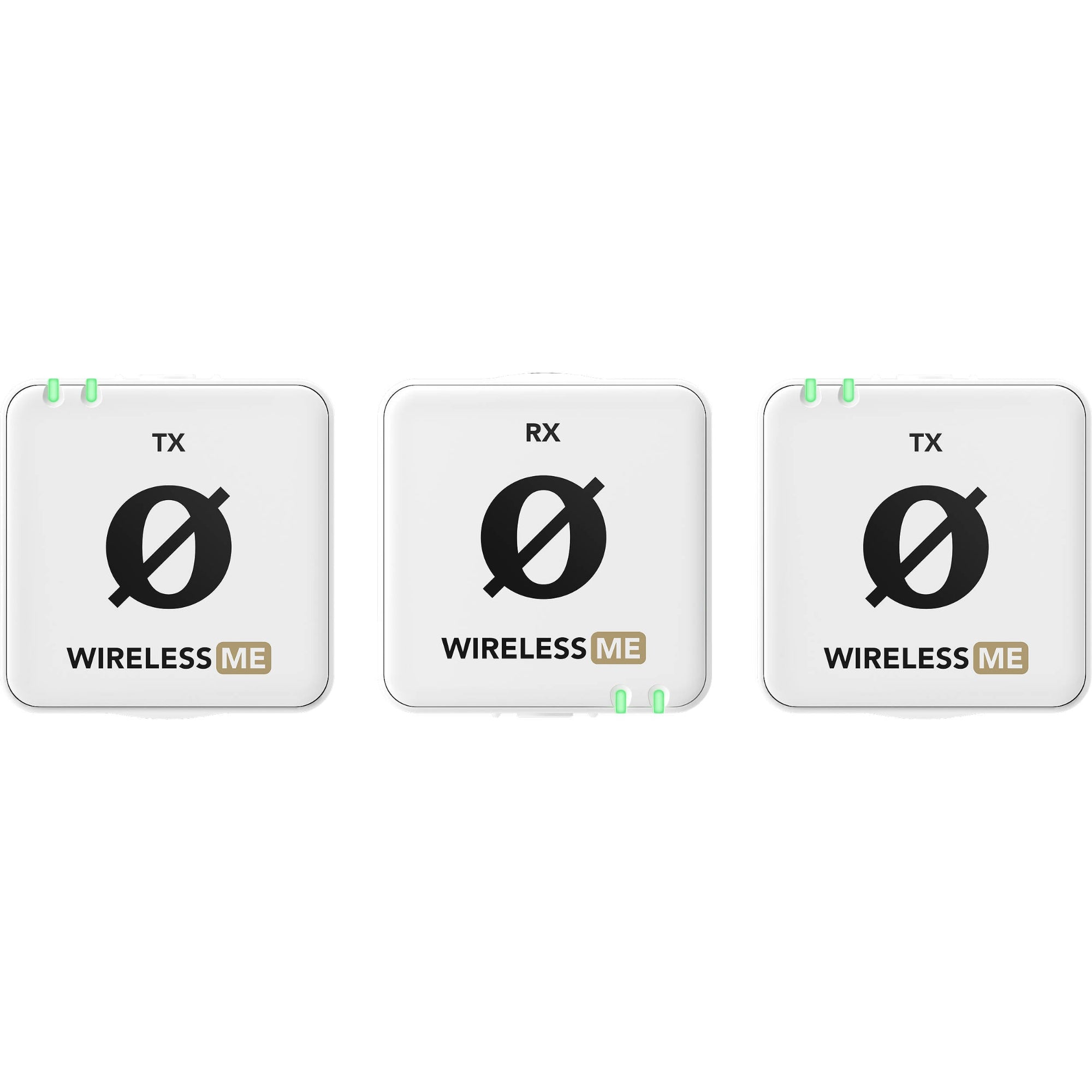The dual wireless microphone is an ultra-compact, high-quality system for content creators. It features two transmitters and one receiver.
