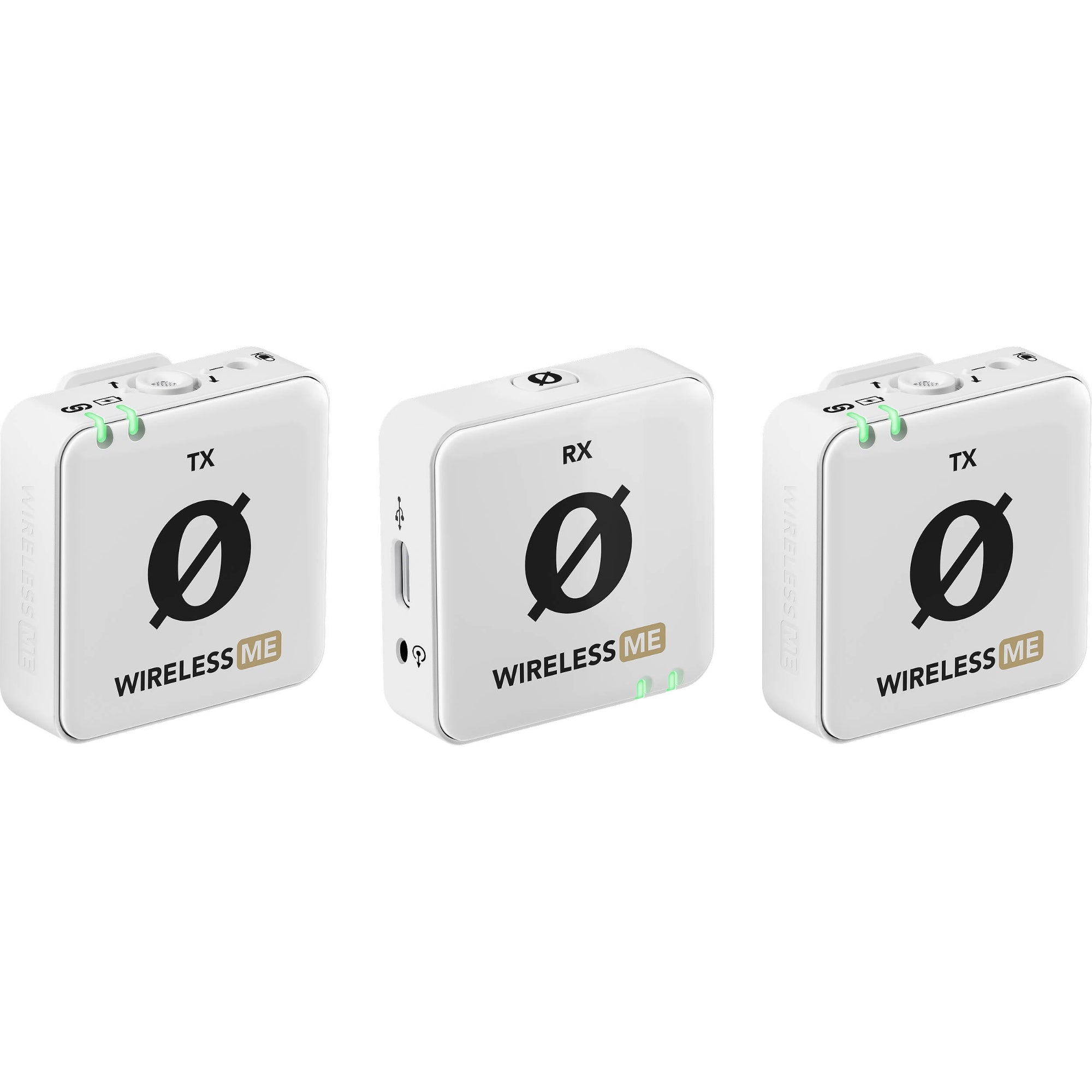 The dual wireless microphone is an ultra-compact, high-quality system for content creators. It features two transmitters and one receiver.