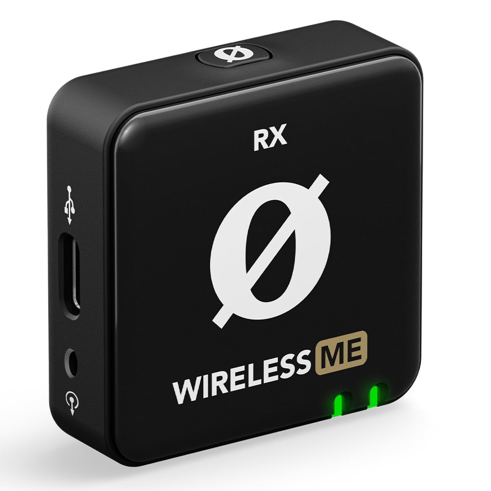 Boasting a transmitter and receiver that includes broadcast-quality microphones that offer dual-channel recordings and seamless connectivity.