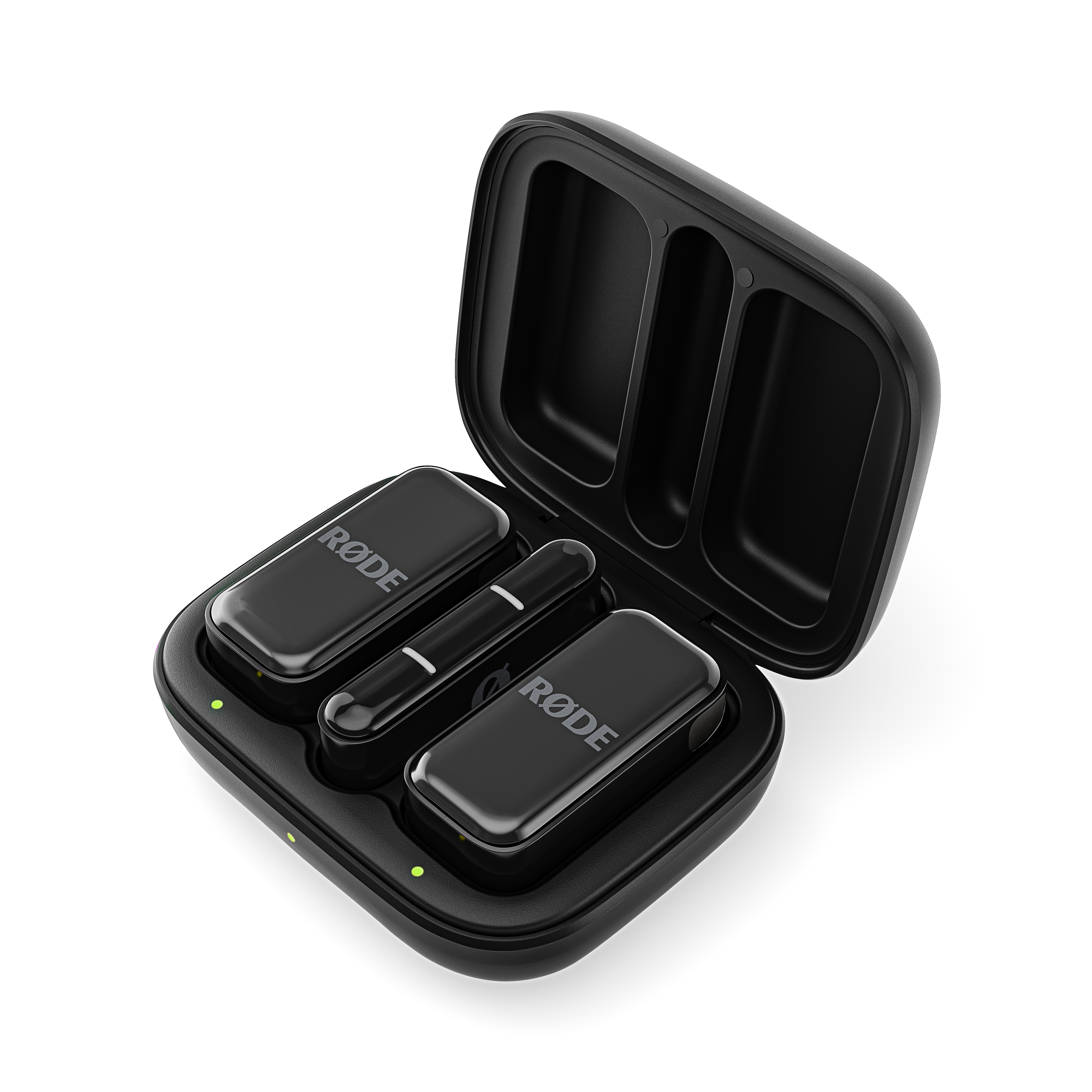 RODE Wireless Micro Lightning (Black) – compact wireless microphone with Lightning connector, designed for clear audio capture on iPhones and iPads.