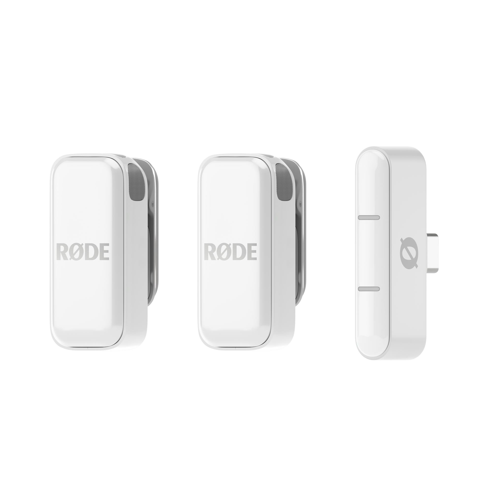 RODE Wireless Micro USB-C (White) – ultra-compact wireless microphone with USB-C connector, ideal for high-quality audio recording on Android devices and other USB-C gear.
