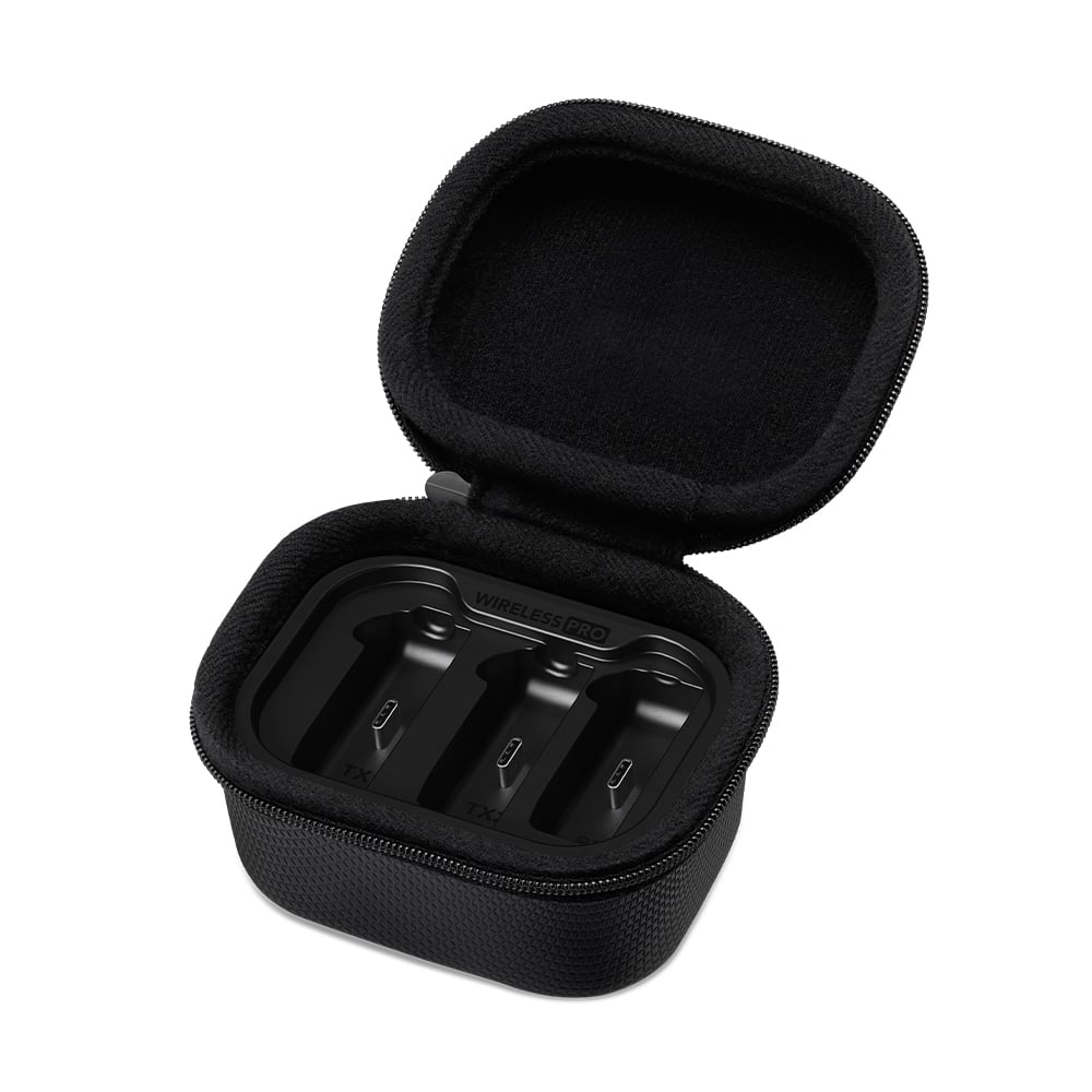 Record unmatched quality 2-Person interviews on Lavalier II microphones. Features a 32-bit float on-board recording with 40 hours of internal memory.