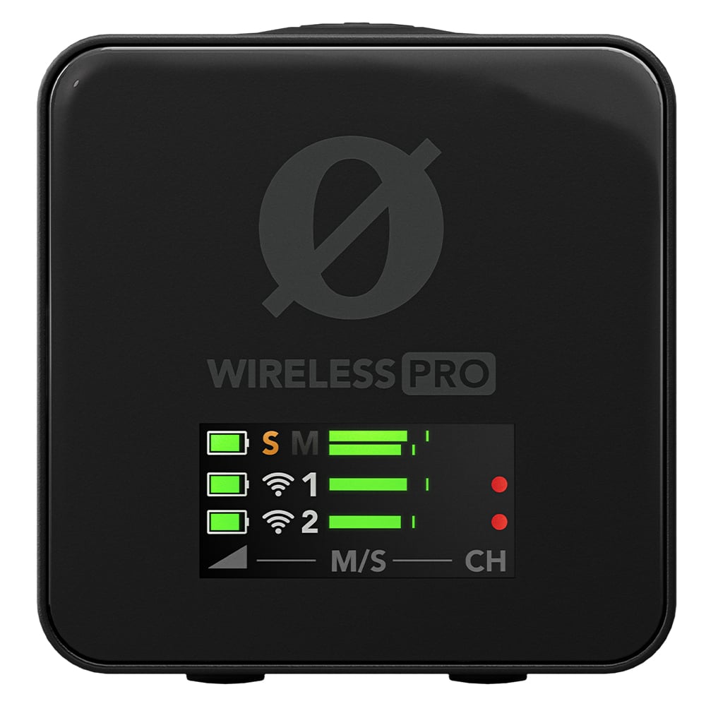 Record unmatched quality 2-Person interviews on Lavalier II microphones. Features a 32-bit float on-board recording with 40 hours of internal memory.
