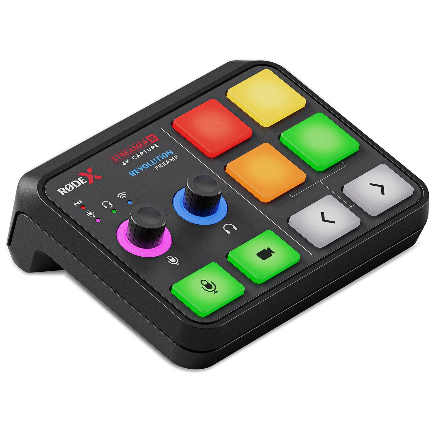 The Streamer X is a compact yet powerful audio and video console. It is compatible with all RODE Software and provides pristine audio quality.