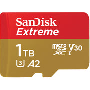 SanDisk 1TB Extreme microSDXC memory card 190MB/s for 4K video and high-speed transfers