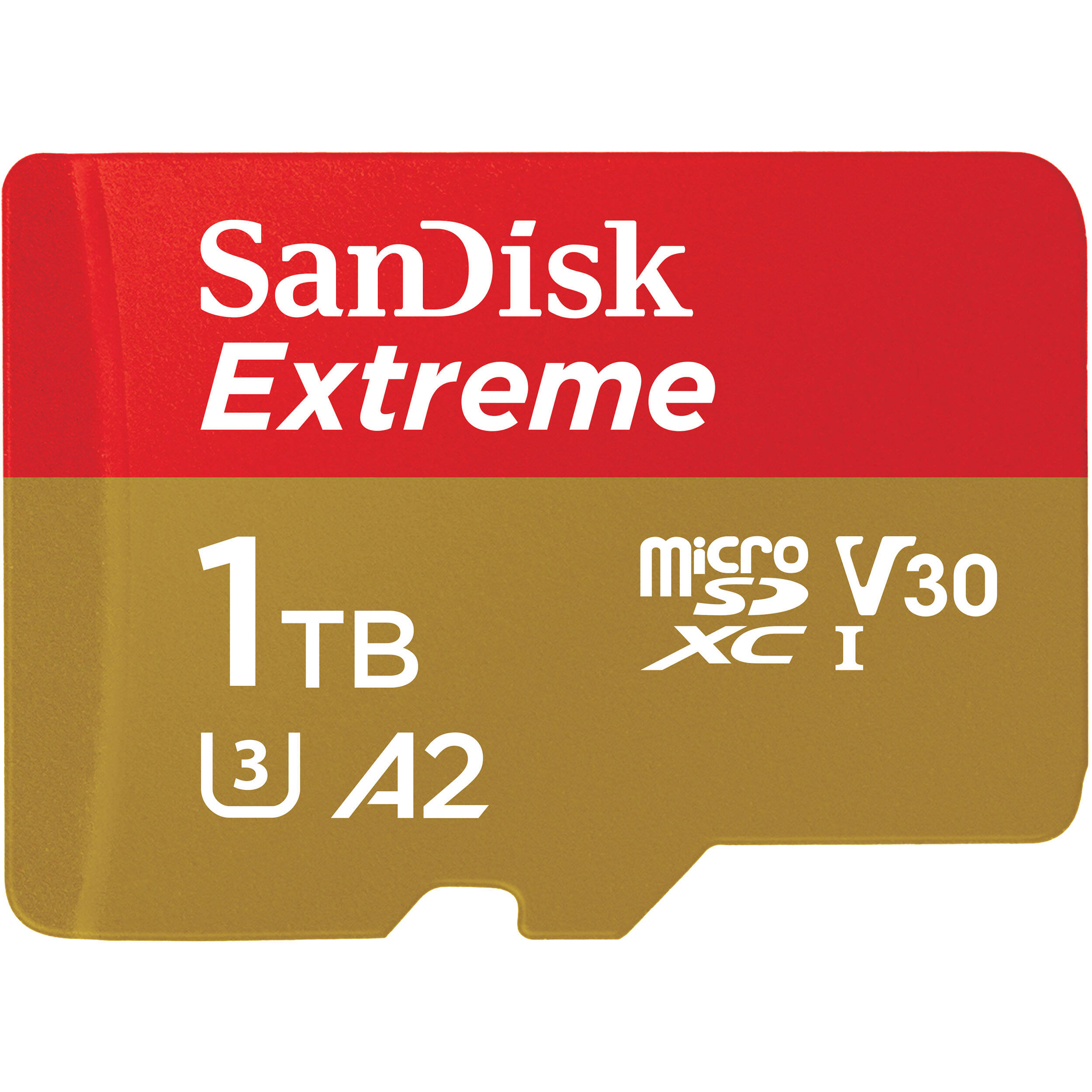 SanDisk 1TB Extreme microSDXC memory card 190MB/s for 4K video and high-speed transfers