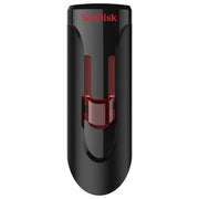 SanDisk Cruzer Glide USB 3.0 Flash Drive with retractable connector design.