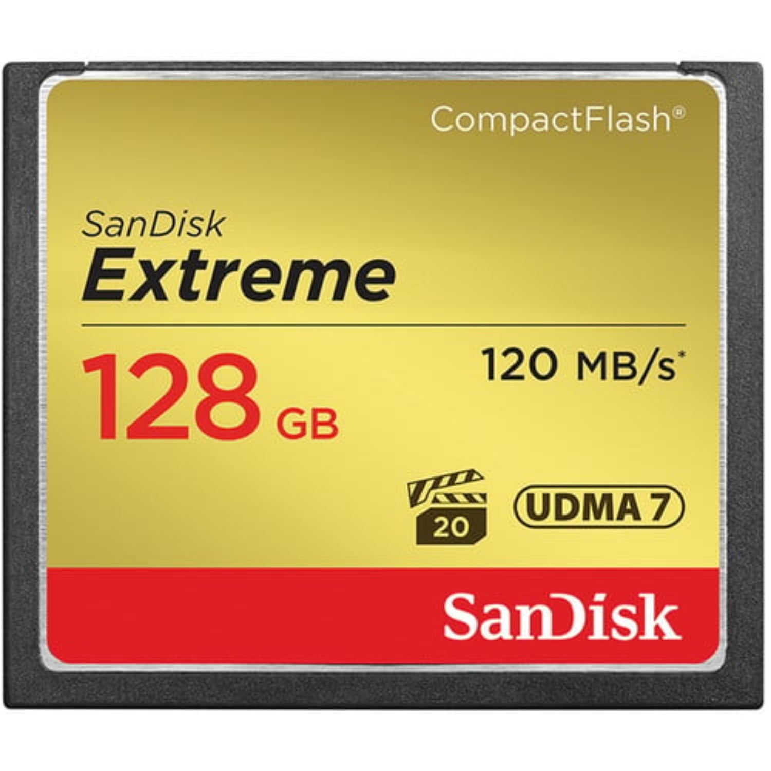 This Compact Flash Card provides fast, reliable photo and video capture. This card features a read speed of up to 120 MB/s and a write speed of up to 85 MB/s.