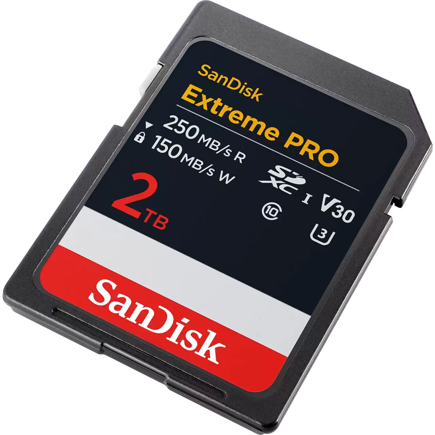 SanDisk Extreme PRO SD card designed for stutter-free 4K UHD video
