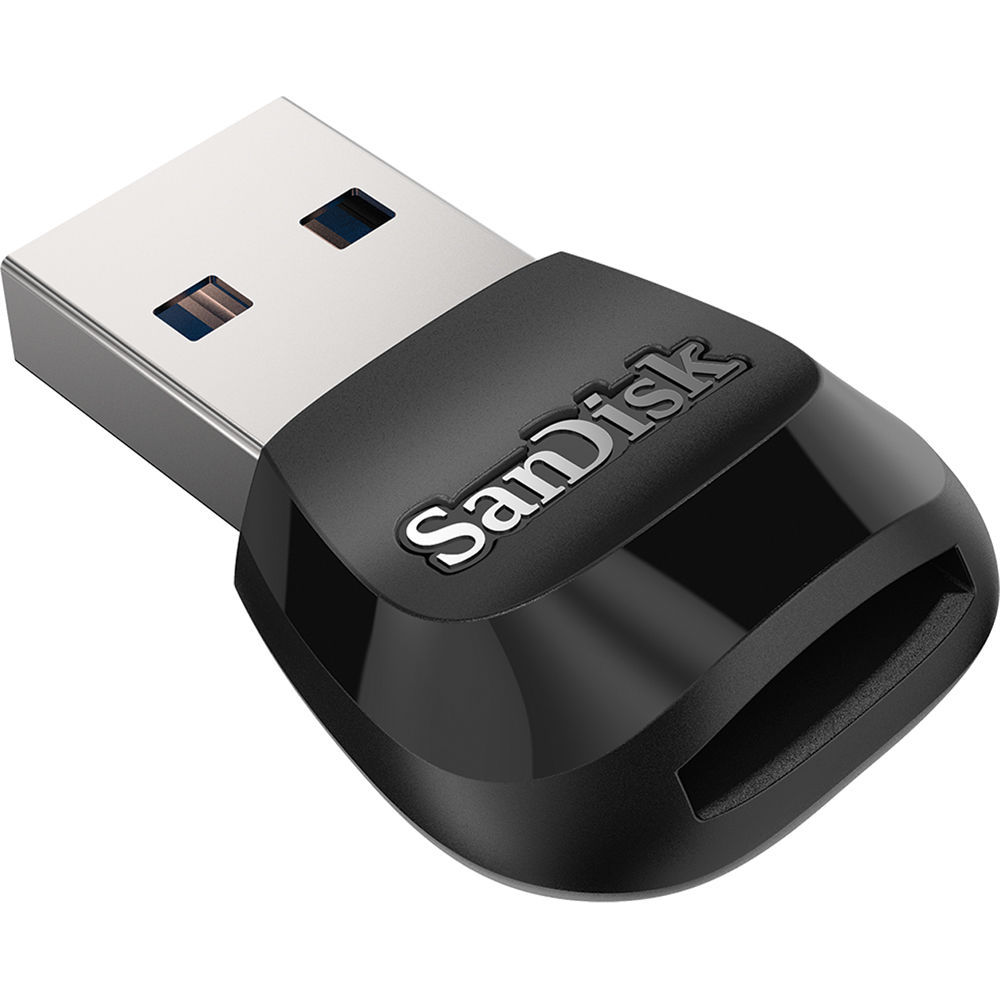 SanDisk MobileMate USB 3.0 microSD card reader compact durable high-speed 170MB/s
