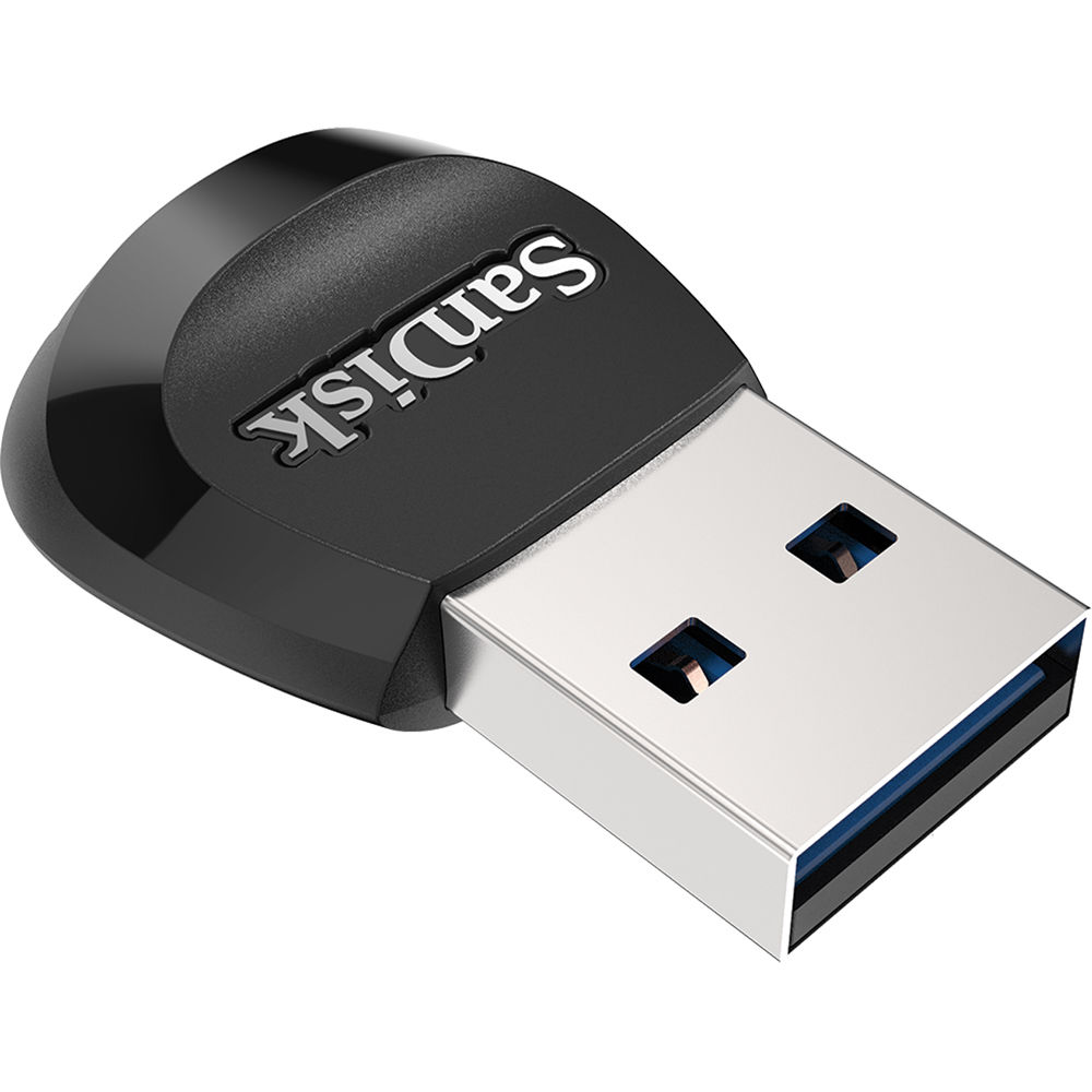 SanDisk MobileMate USB 3.0 microSD card reader compact durable high-speed 170MB/s
