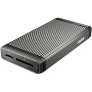 SanDisk SD Express card reader with SD and microSD slots
