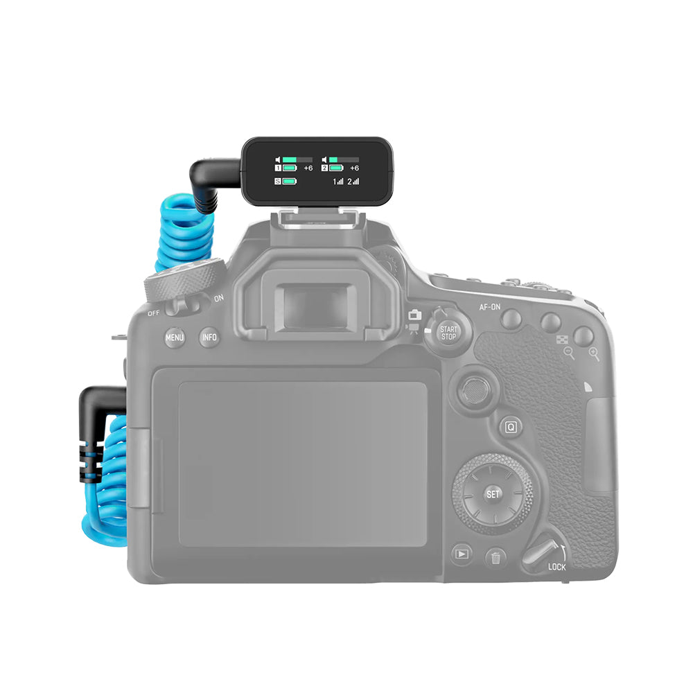 Capture pro audio effortlessly with the Sennheiser Profile Wireless 2 channel system featuring clip-on mics, handheld use, internal recording and easy setup.