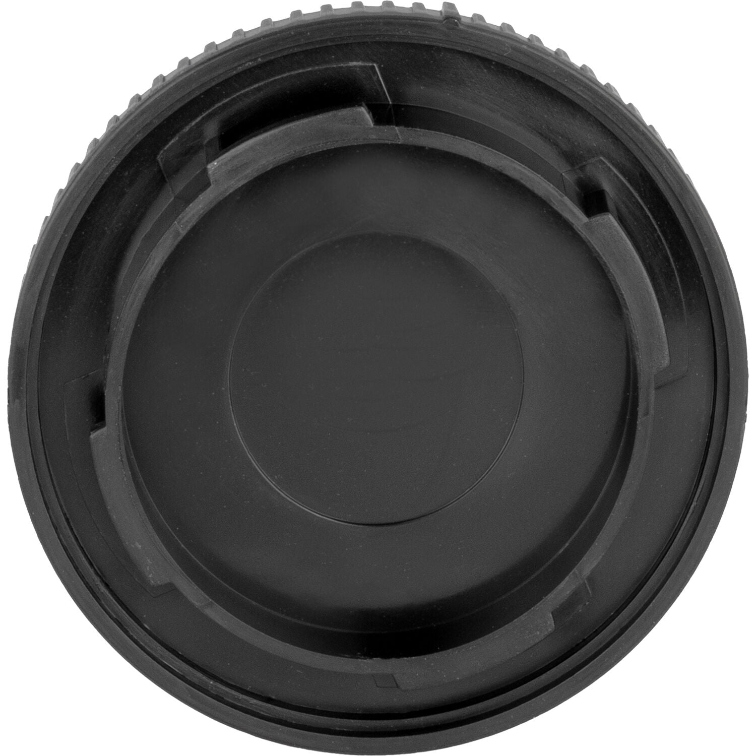 Sensei Body Cap with durable black plastic that securely fits on lens mount to protect camera sensor and internal components from dust, moisture, and damage, with finger-grip edges for easy attachment and removal.