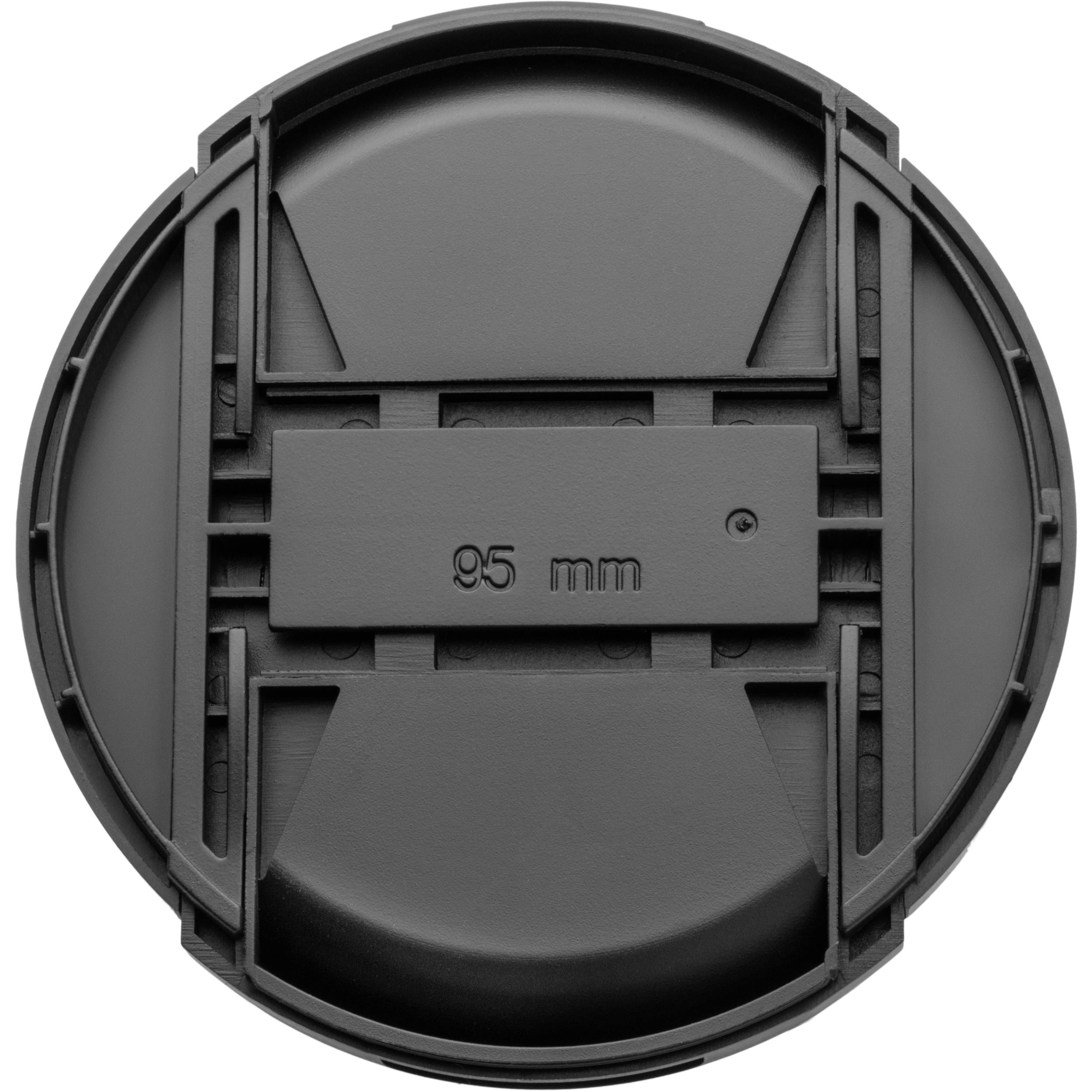 Sensei center pinch snap-on lens cap for dust and scratch protection
