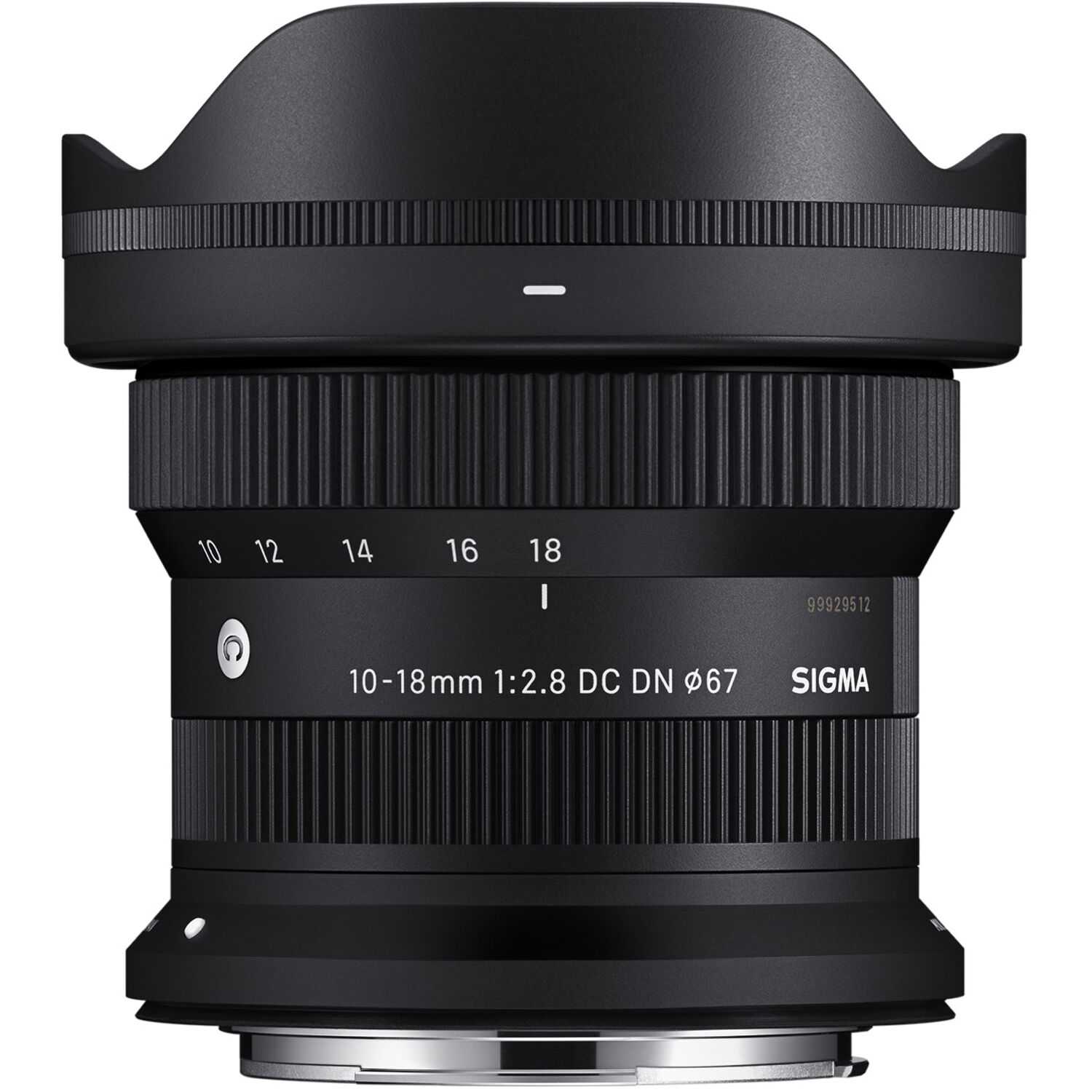 Sigma 10-18mm f/2.8 DC DN Contemporary Lens for Canon RF – compact, ultra-wide-angle zoom with bright f/2.8 aperture, perfect for dynamic stills and video.