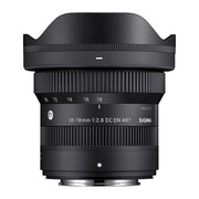Sigma 10-18mm f/2.8 DC DN Contemporary Lens – ultra-wide-angle zoom with fast aperture, ideal for landscapes, architecture, and vlogging.