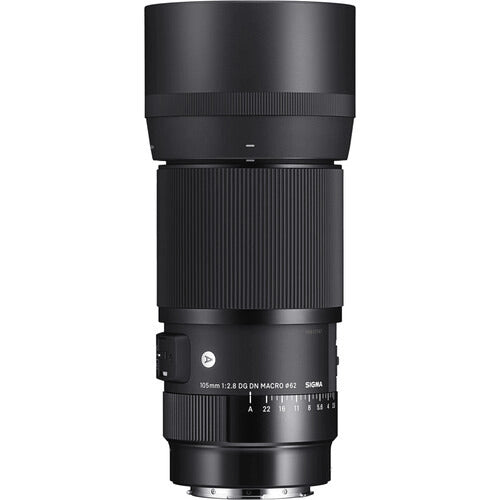Sigma 105mm f/2.8 DG DN Macro Art Lens for Leica L – 1:1 macro with f/2.8 aperture and professional optical quality.