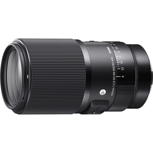 Sigma 105mm f/2.8 DG DN Macro Art Lens for Leica L – 1:1 macro with f/2.8 aperture and professional optical quality.