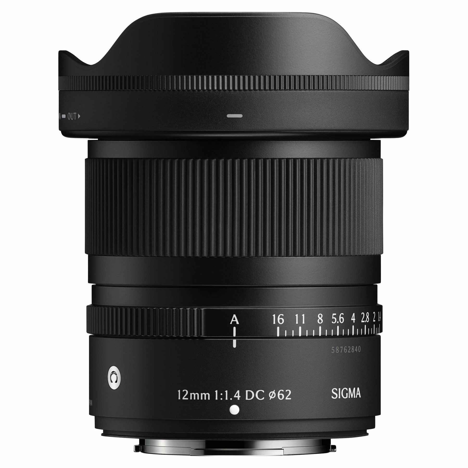 Sigma 12mm f/1.4 DC Contemporary ultra-wide-angle APS-C lens.