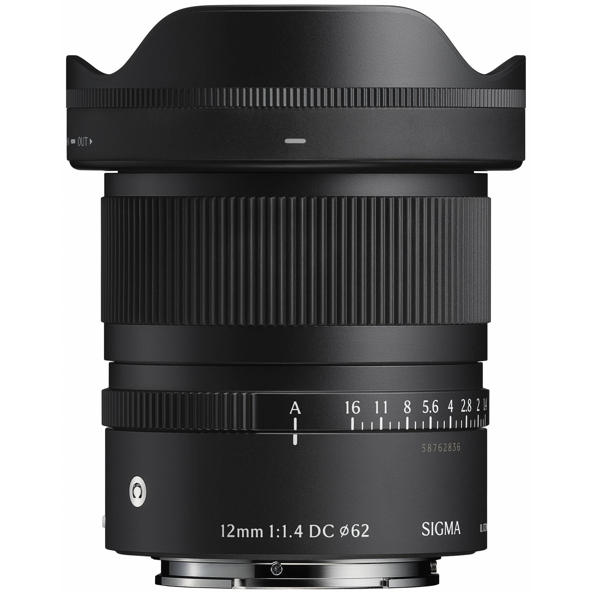 Sigma 12mm f/1.4 DC Contemporary ultra-wide-angle APS-C lens.