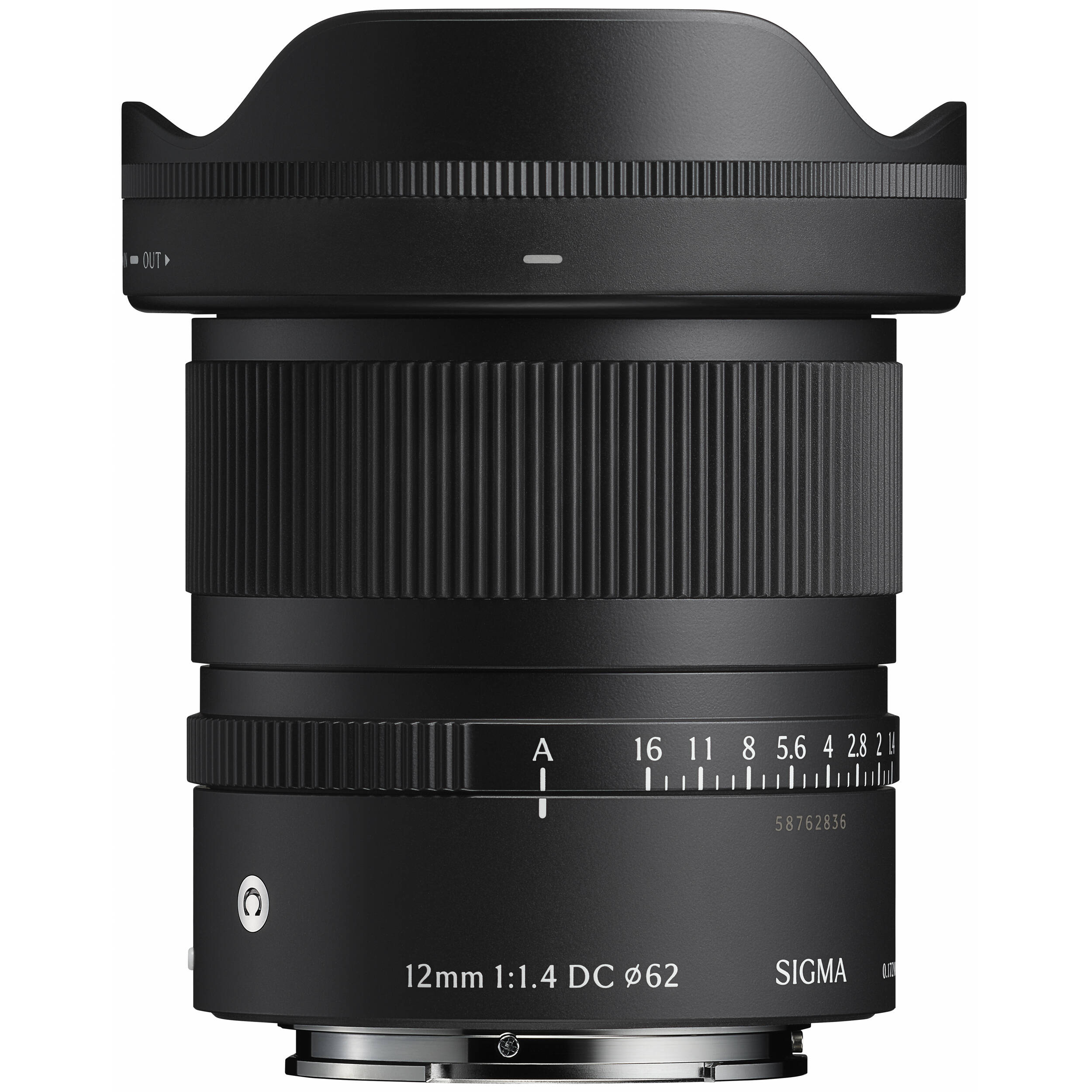 Sigma 12mm f/1.4 DC Contemporary ultra-wide-angle APS-C lens.
