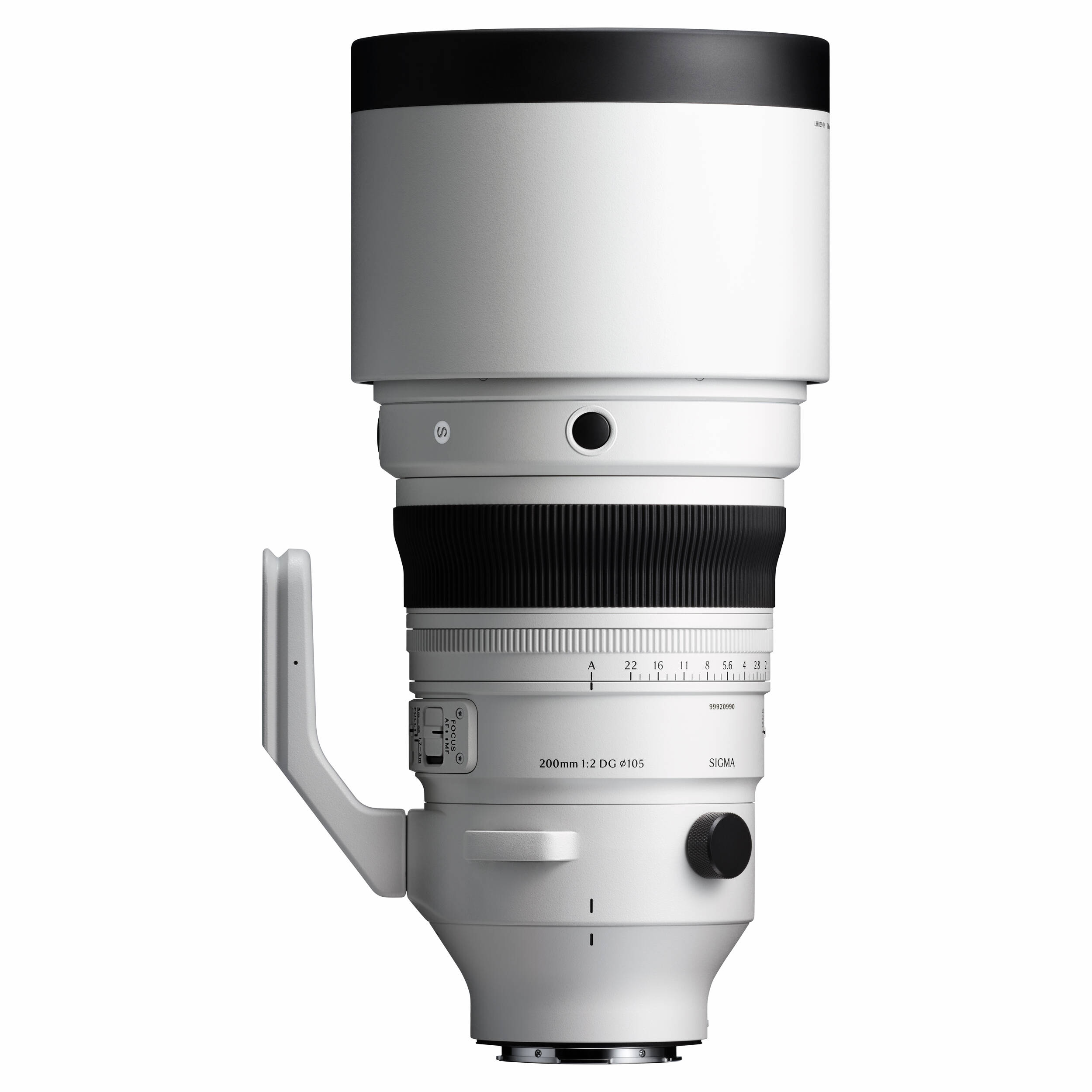 Sigma 200mm f/2 DG OS Sports lens for full-frame mirrorless cameras.