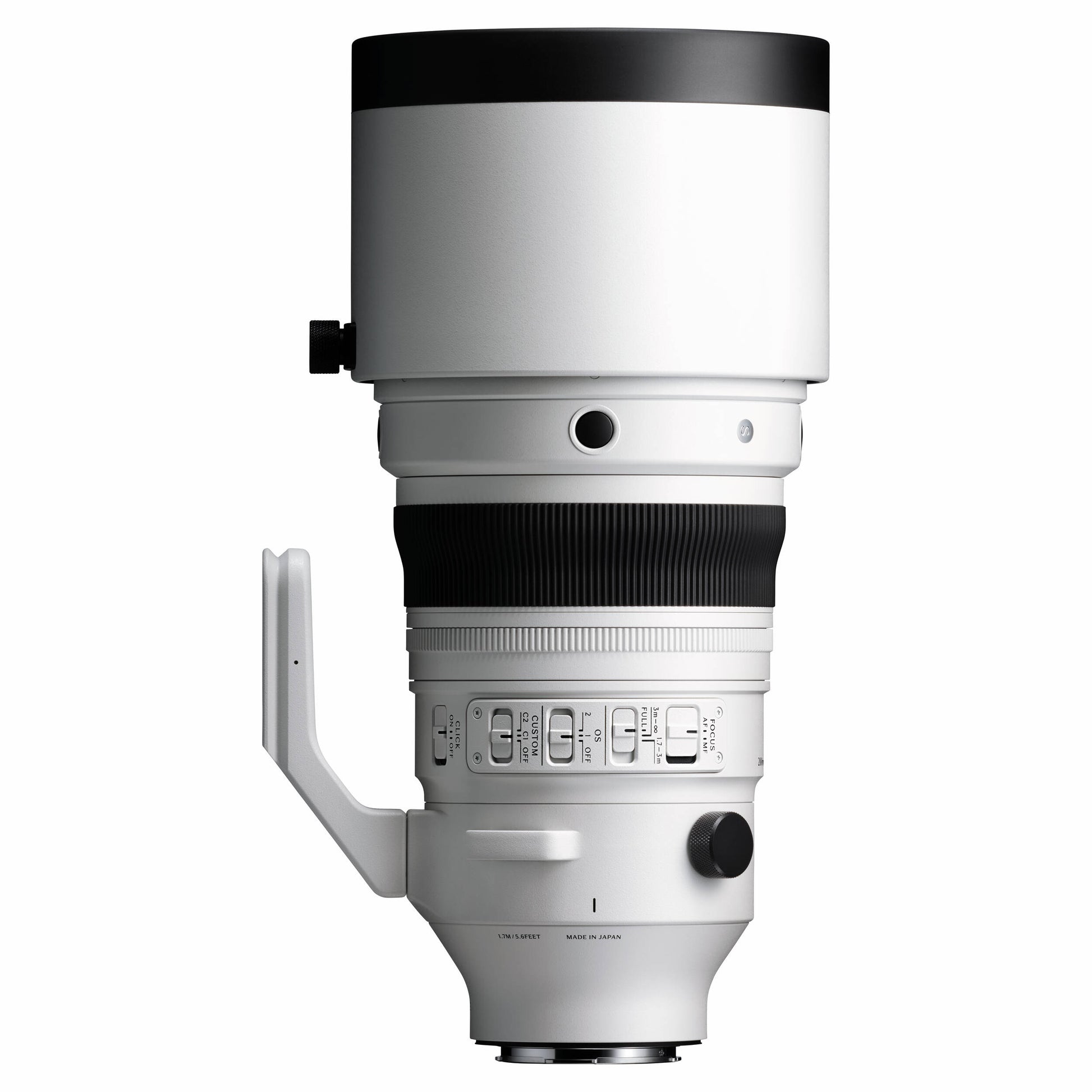 Sigma 200mm f/2 DG OS Sports lens for full-frame mirrorless cameras.